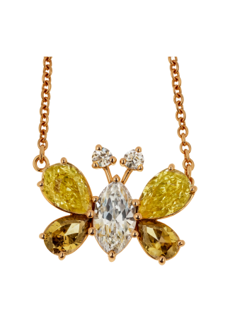 Колье Crivelli Design Розовое золото