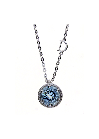 Колье Damiani Minou Белое золото