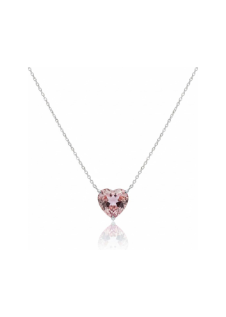 Колье Mir Morganite Белое золото