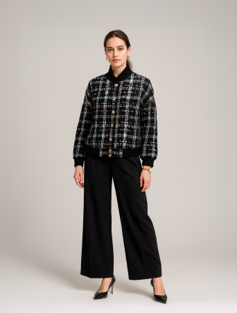 Бомбер Zardozi Tuyme Шерсть