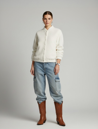 Бомбер Zardozi Casual Экомех