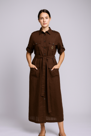 Платье Zardozi Linen Лен