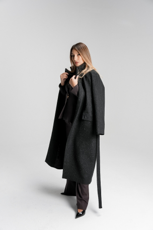 Пальто Zardozi Shades of Black Шерсть