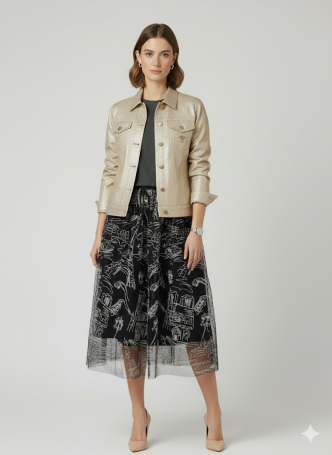 Куртка Zardozi Denim Хлопок