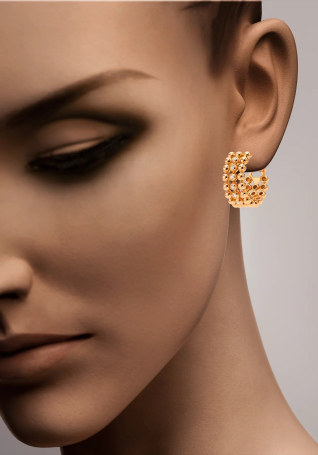 Серьги Casato Boutique Розовое золото