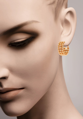 Серьги Casato Boutique Розовое золото