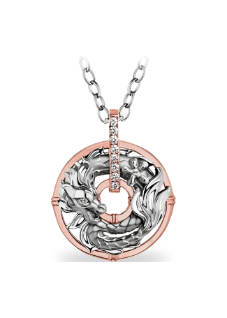 Колье CarreraYCarrera Shanghai Розовое золото