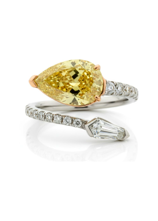 Кольцо Crivelli Solitaire crv Белое золото