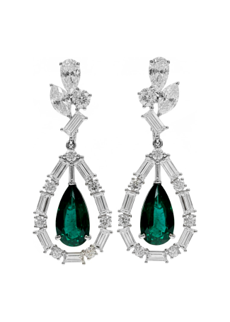 Серьги Crivelli Classic CRV Белое золото