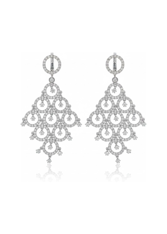 Серьги Crivelli Bride Белое золото