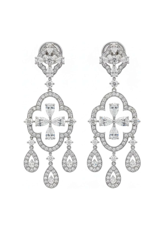 Серьги Crivelli Bride Белое золото