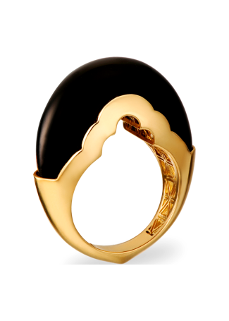 Кольцо CarreraYCarrera Arcos de Granada Желтое золото