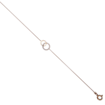Браслет Crivelli Chain bracelet Белое золото