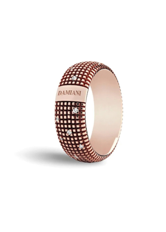 Кольцо Damiani Metropolitan Розовое золото