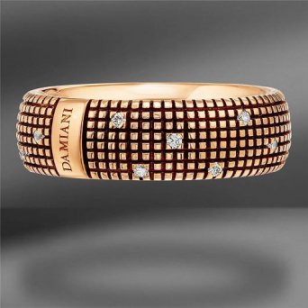 Кольцо Damiani Metropolitan Розовое золото