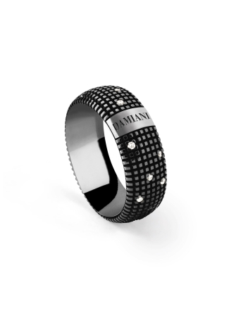 Кольцо Damiani Metropolitan Черное золото