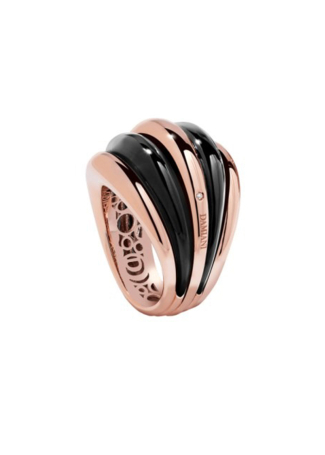 Кольцо Damiani Spicchi luna Розовое золото