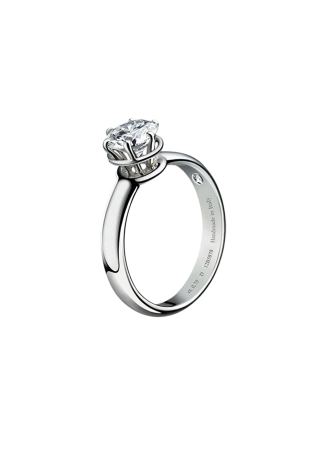 Кольцо Damiani Minou Белое золото
