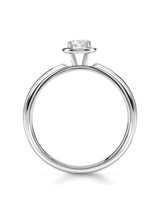 Кольцо Damiani Minou Белое золото