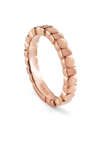 Кольцо Damiani Belle Epoque Bridal Розовое золото