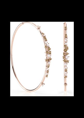 Earrings Damiani Mimosa Flexi Rose Gold