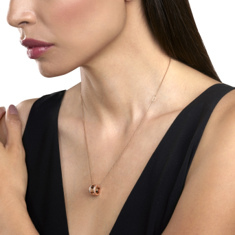 Колье Damiani Belle Epoque Reel Розовое золото