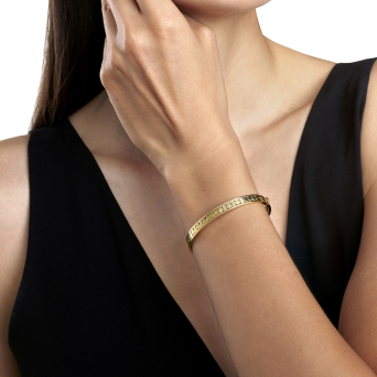 Браслет Damiani Belle Epoque Reel Желтое золото