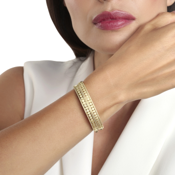 Браслет Damiani Belle Epoque Reel Желтое золото