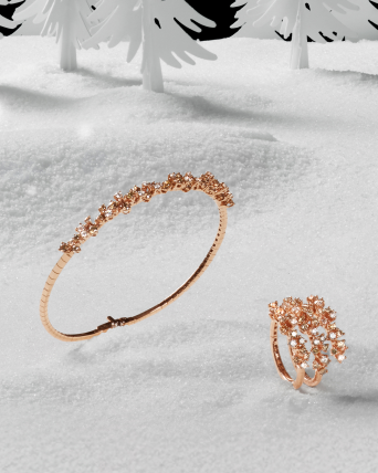 Браслет Damiani Mimosa Розовое золото