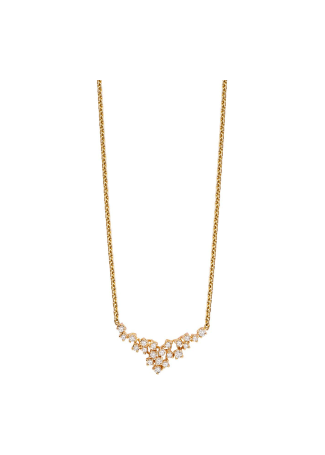 Колье Damiani Mimosa Желтое золото