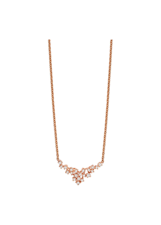 Колье Damiani Mimosa Розовое золото