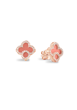 Серьги Tirisi Seoul Flower Розовое золото