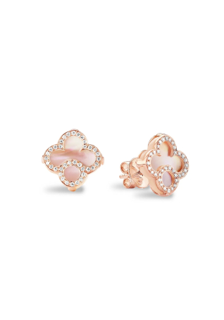 Серьги Tirisi Seoul Flower Розовое золото