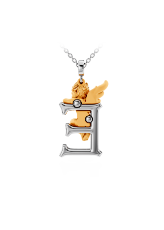 Колье CarreraYCarrera My Angel Белое/желтое золото