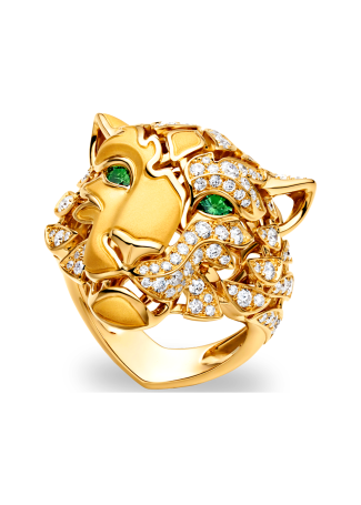 Кольцо CarreraYCarrera Irbis Желтое золото