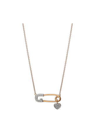 Колье Aspire Pin Розовое золото