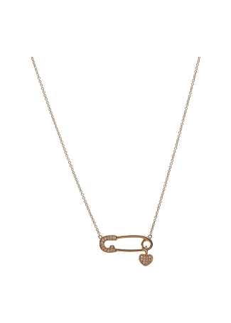 Колье Aspire Pin Желтое золото