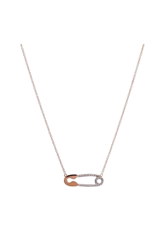 Колье Aspire Pin Розовое золото