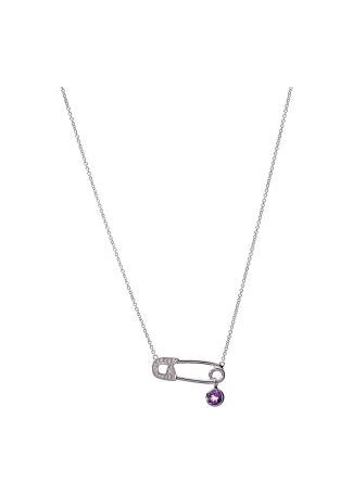 Колье Aspire Pin Белое золото