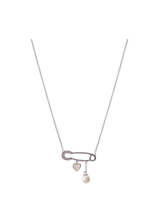 Колье Aspire Pin Белое золото