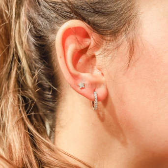 Серьги Crivelli Studs crv Розовое золото