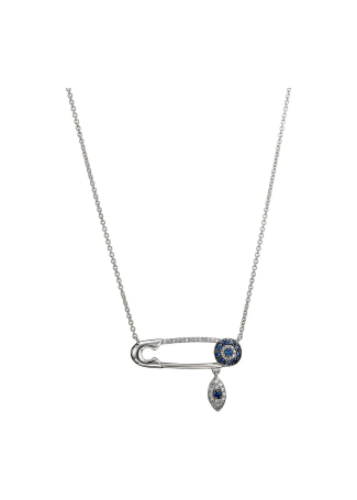 Колье Aspire Pin Белое золото