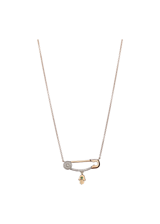 Колье Aspire Pin Розовое золото