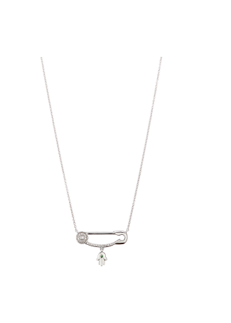 Колье Aspire Pin Белое золото