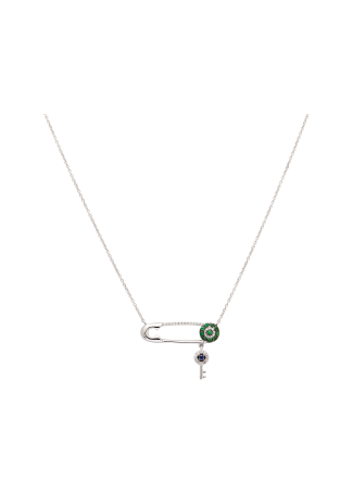 Колье Aspire Pin Белое золото