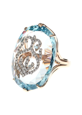 Кольцо Casato Aphrodite Розовое золото