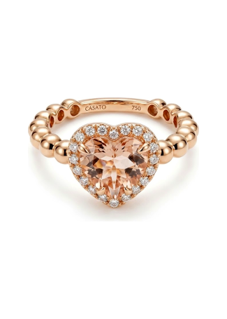 Кольцо Casato Boutique Paris Розовое золото