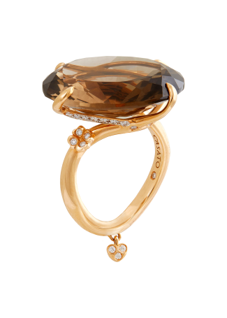 Кольцо Casato Rio Розовое золото