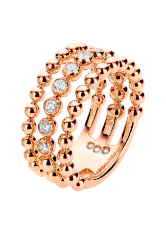 Кольцо Casato Boutique Розовое золото
