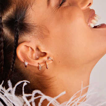 Моно серьга Rosato Allegra Серебро